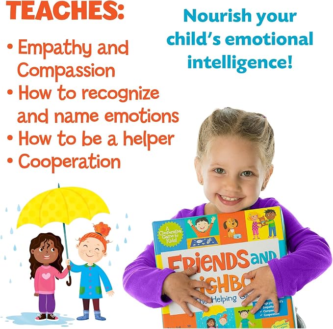 Peaceable Kingdom Friends and Neighbors: The Helping Game Emotional Development Cooperative Game for Kids - Image 6