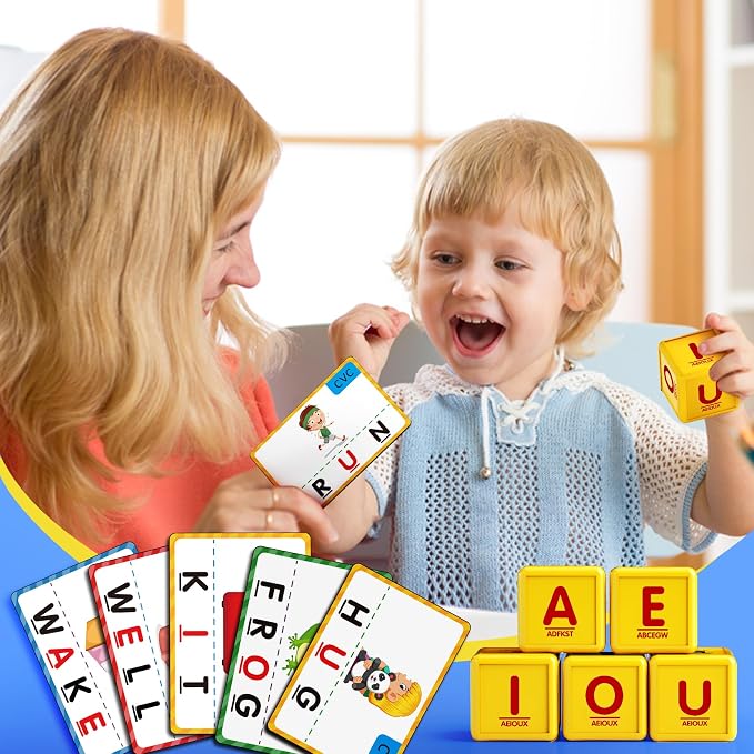 Montessori Matching Letter Game Toys for 3 4 5 Year Old Boy Girl Gifts Kids - Image 2