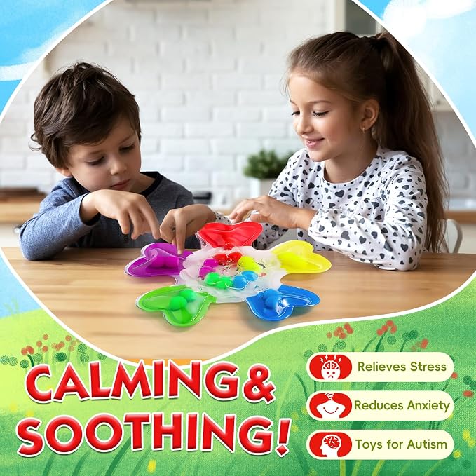 Christmas Color Sorting Sensory Toys - Image 5