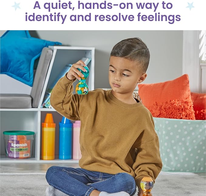 hand2mind Express Your Feelings Sensory Bottles- Opposite Emotions - Image 4