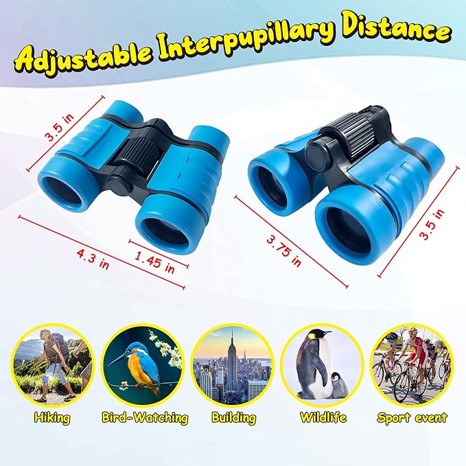 ESSENSON Kids Explorer Kit - Adventure Kit for Kids, Outdoor Explorer Kit with Binoculars, Summer Outdoor Toys for Kids Ages 4-8 - Image 4