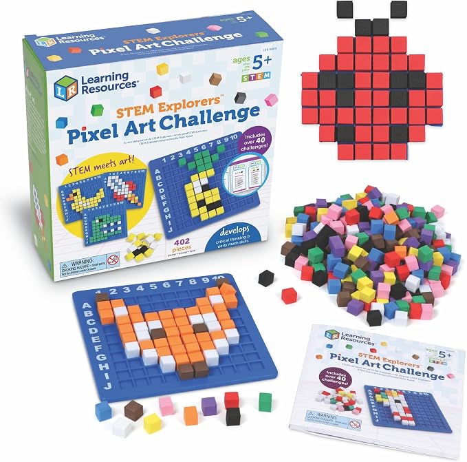 Learning Resources STEM Explorers Pixel Art Challenge by LearningResources