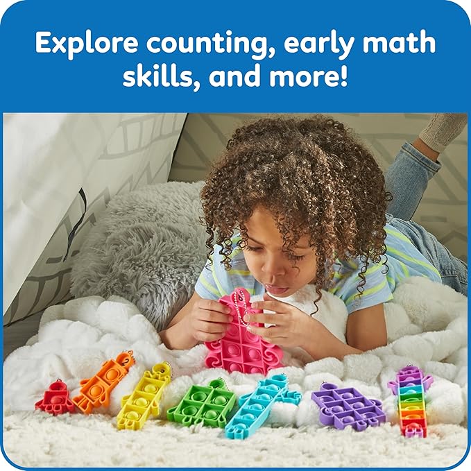 hand2mind Numberblocks Sensory Bubble Poppers, Fine Motor Tools, Ages 3+ - Image 3