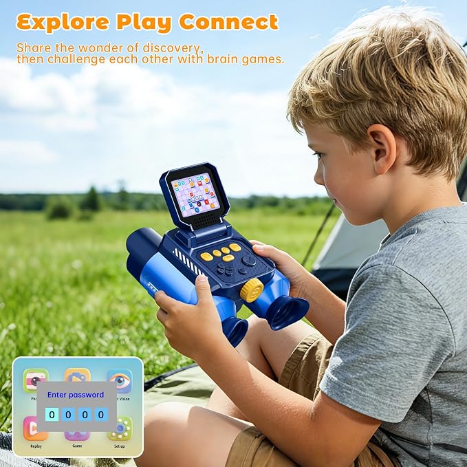 Binoculars for Kids with Night Vision - 48MP FHD Digital Camera Telescope - Image 6