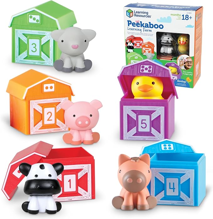 Learning Resources Peekaboo Learning Farm by LearningResources