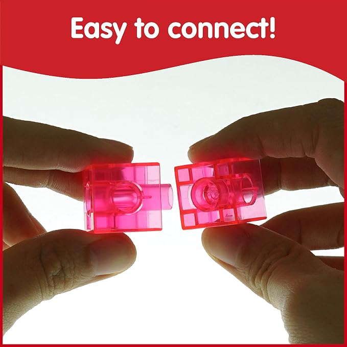 edxeducation Translucent Linking Cubes, Set of 100 - Image 6