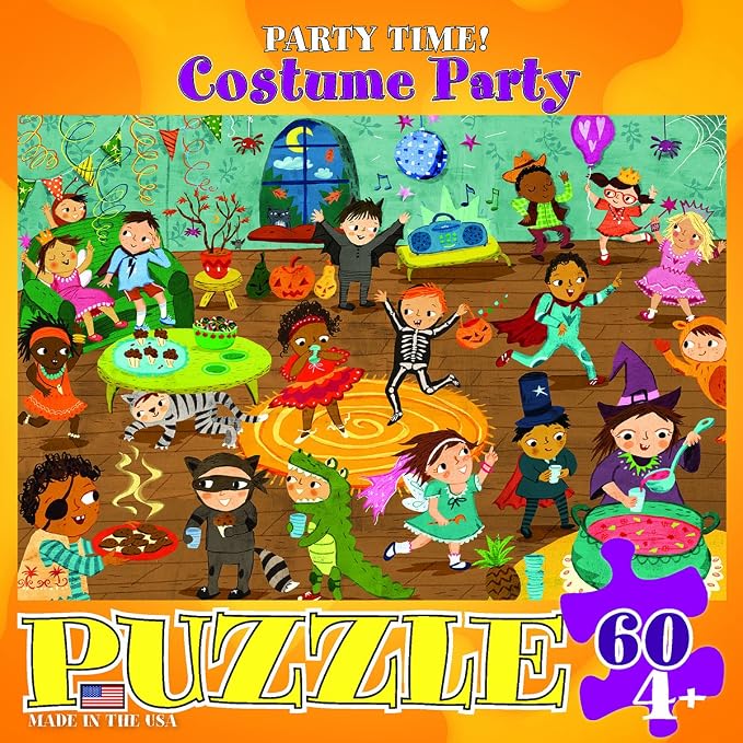 Party Time Costume 60 Piece Puzzle - Image 4