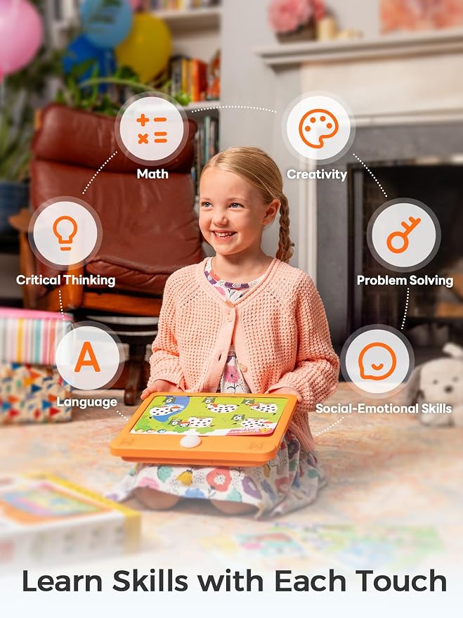 Think Academy Learning Pad with Flash Cards for 3 4 5 Years Old Boys Girls - Image 8