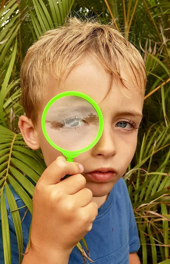 Adventure Kidz Outdoor Exploration Kit, Children’s Binoculars with Case, Flashlight, Compass, Whistle, Magnifying Glass, Backpack. Great Kids Gift Set for Camping, Hiking, STEM and Pretend Play - Image 7