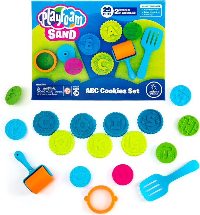 Educational Insights Playfoam Sand ABC Cookies Set by EducationalInsights