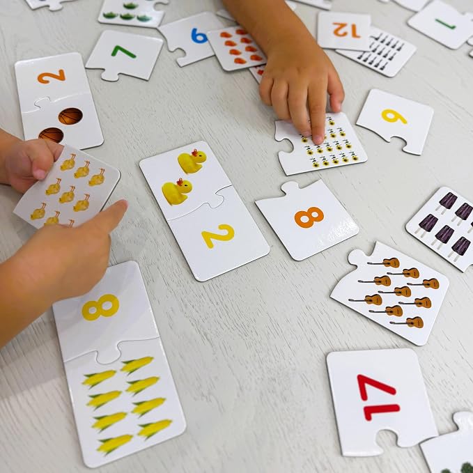 The Learning Journey: Match It! - Counting - 30 Piece Self-Correcting Number & Learn to Count Puzzle - Preschool Learning Toys - Award Winning Toys - Image 6
