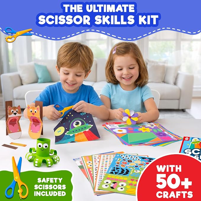 Doctor Jupiter Mega Scissor Skills - Crafts for Kids Ages 3-5 - Image 2