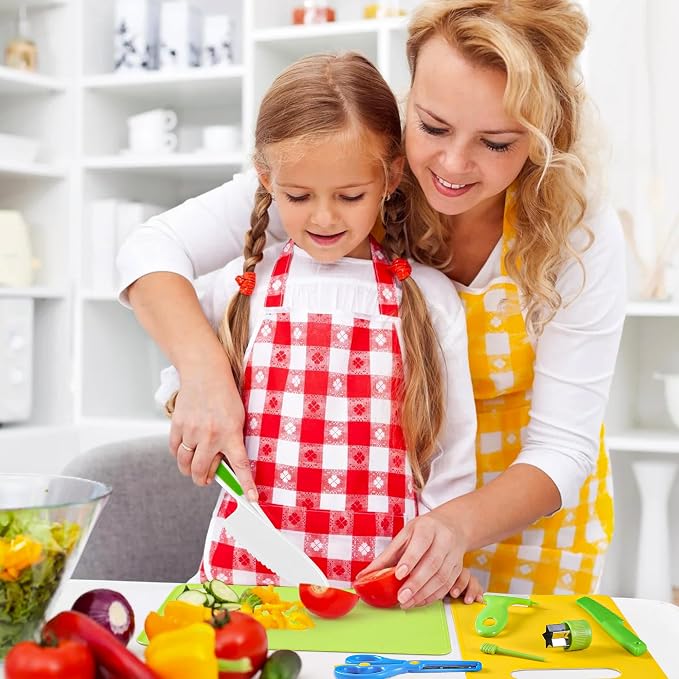 46Pcs Kids Knife Set for Real Cooking | Montessori Kitchen Tools | Age 4-12 - Image 7