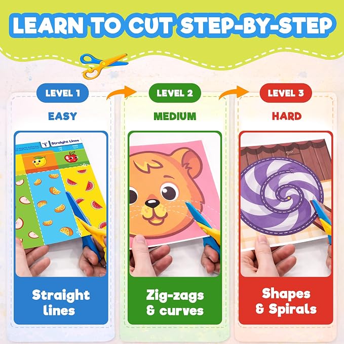 Doctor Jupiter Mega Scissor Skills - Crafts for Kids Ages 3-5 - Image 5