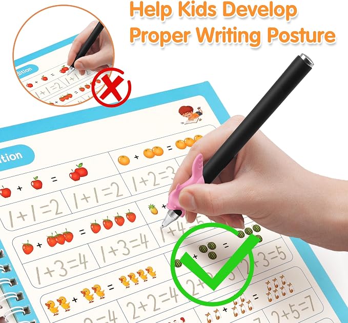 Magic Grooved Writing Practice Books, Grooved Handwriting Practice for Kids - Image 5