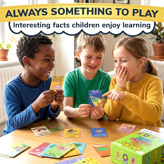 Quokka Trivia Games for Kids - 4 Set World, Space, History and Human Body - Image 4