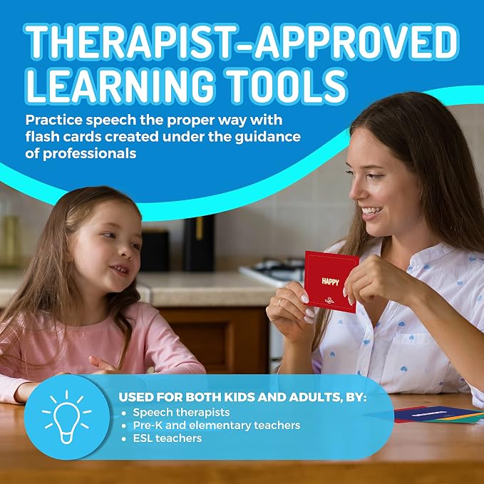 CreateFun 300 Vocabulary Builder Flash Cards V2 Speech Therapy,Autism,ESL - Image 3