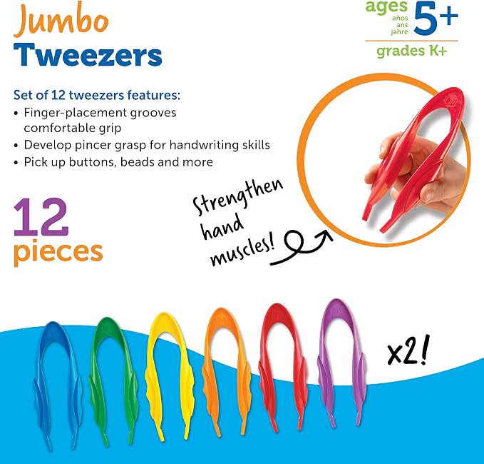 Learning Resources Jumbo Tweezers - Image 6