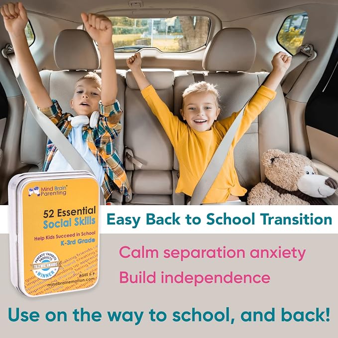 Mind Brain Emotion 52 Essential Social Skills Lessons & Teaching Tool Kit - Social Emotional Learning Activities for Parents, Teachers, School Counselor (Kindergarten, Elementary Kids) - Image 6