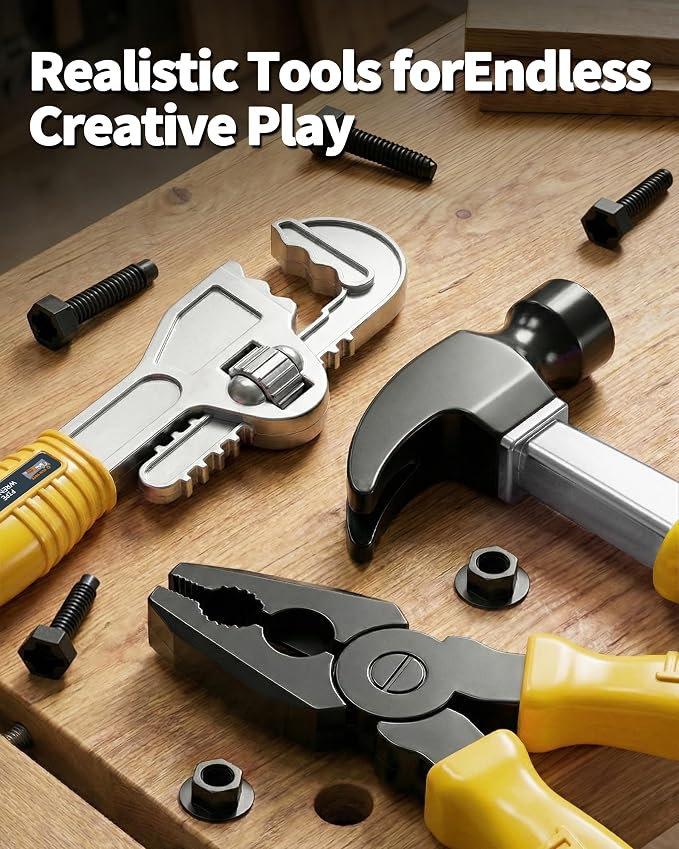 Kids Tool Set for Boys Electronic Toy Drill & Box - Image 3