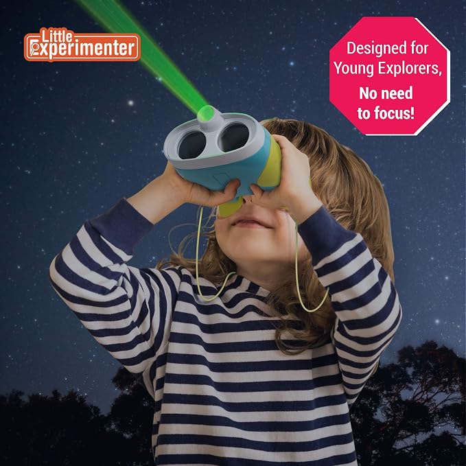 Little Experimenter Night Vision Binoculars for Kids, Flashlight, Ages 3-6 - Image 4