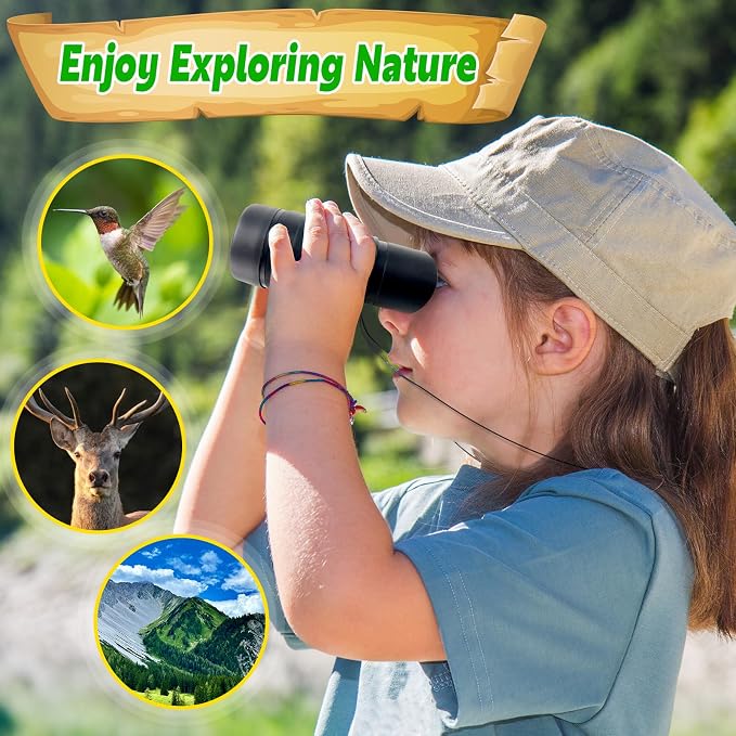 Binoculars for Kids, Kids Binoculars for 3-12 Boys Girls, Outdoor Toys - Image 5