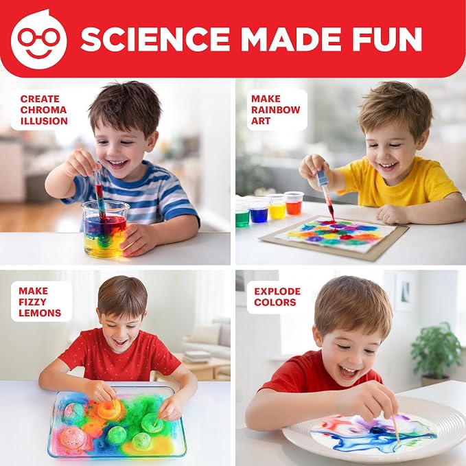 Doctor Jupiter Color Science Experiments Kit for Kids Ages 4+ - Image 4