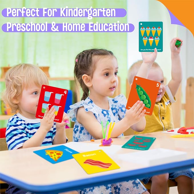 Food Flashcards, 50 Double-Sided Cards, Veggies, Fruits, Snacks, Desserts, Grain Cards Educational Learning Tools for Preschool and Toddlers Learning (2 Reclosable Rings Attached) - Image 6