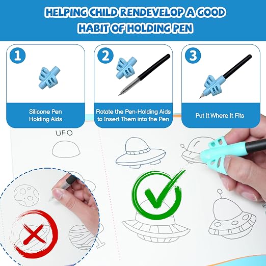 Magic Reusable Drawing Practice Kit for Kids - Grooved Tracing Drawing - Image 7