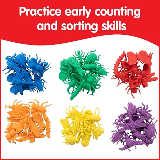 edxeducation Bug Counters, Mini Jar, Set of 72 - Image 5