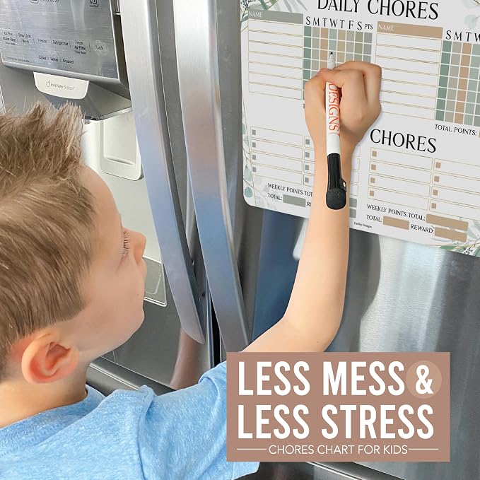 Magnetic Chore Chart for Kids Multiple Kids, Chore Board Adults and Teens - Image 5