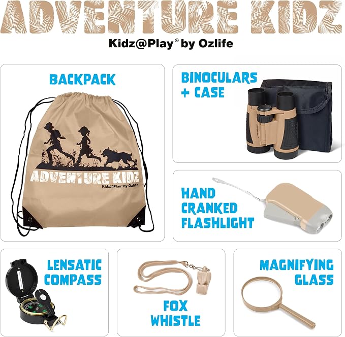 Tan Adventure Kidz Outdoor Exploration Kit - Image 2
