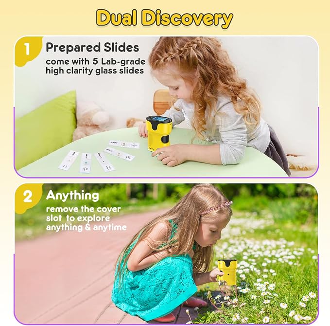 Kids Digital Microscope Science Gift: Complete STEM Toy Kit for Ages 4-12 - Image 5