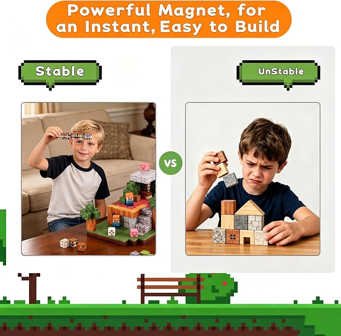 Magnetic Blocks for Kids Ages 3-8, 100PCS STEM Magnetic Building Cubes, Montessori Construction Toys for Boys Girls, Creative Educational Building Set, Birthday - Image 6