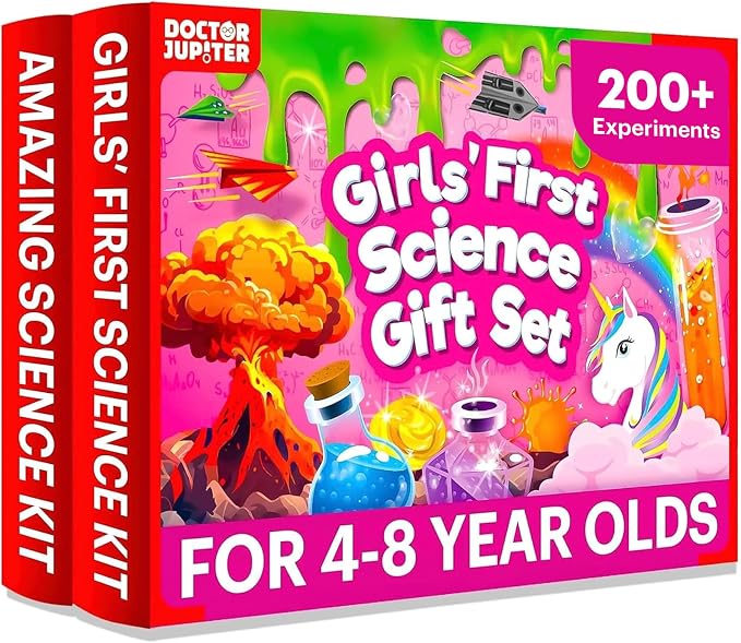 Doctor Jupiter Girls’ First Science Gift Set for Ages 4+, Birthday Gift by DoctorJupiter