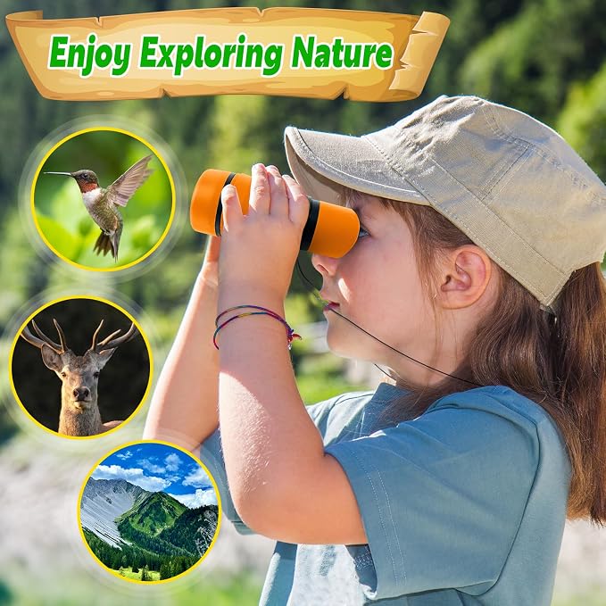 Binoculars for Kids, Kids Binoculars for 3-12 Boys Girls, Outdoor Toys - Image 5