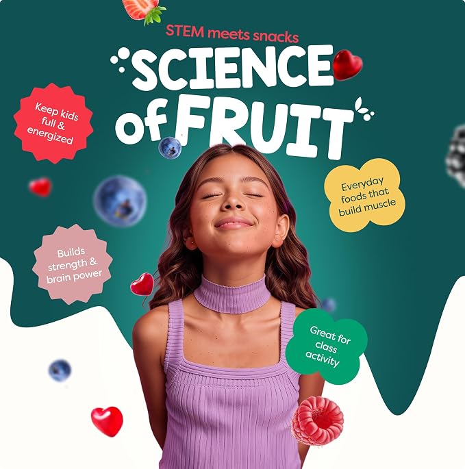 Baketivity Fantastic Fruit STEM Nutrition Kit Birthday Gift for Kids - Image 4
