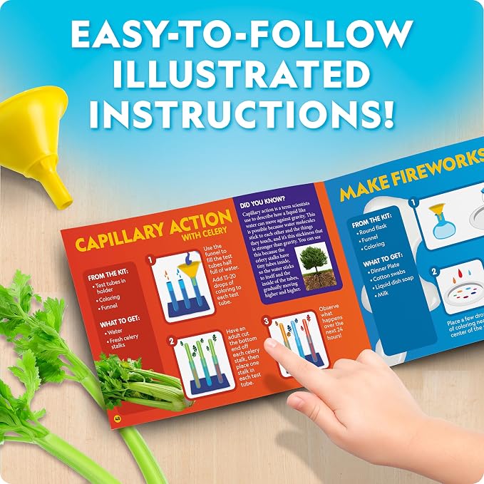 National Geographic Junior Chemistry Set with 50 Experiments for Kids - Image 3