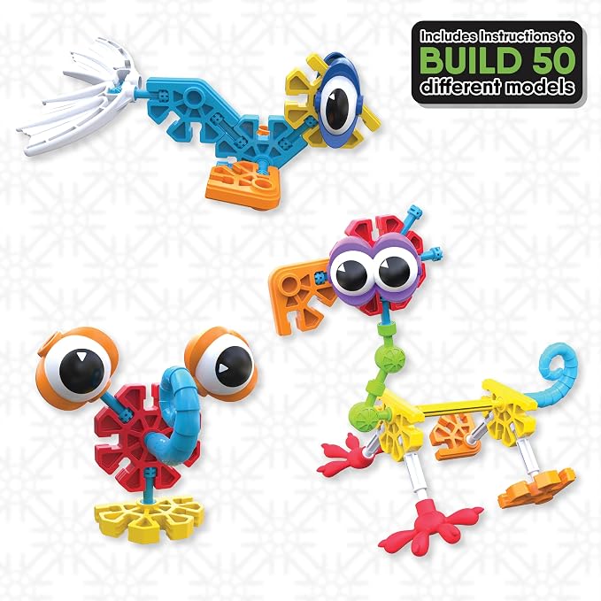 KID K'NEX - Budding Builders Set ‚ 100 Pieces, Preschool STEM Building, Kid Construction Set, Creative Play ‚ Ages 3+ - Image 3