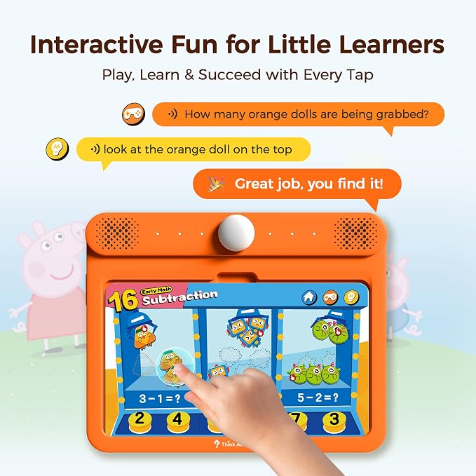Think Academy Learning Pad for 4+, Age-Optimized Screen-Free Tablet - Image 8