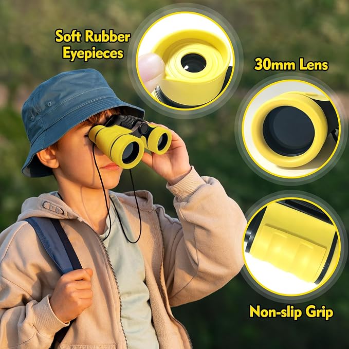 Binoculars for Kids, Kids Binoculars for 3-12 Boys Girls, Outdoor Toys - Image 5