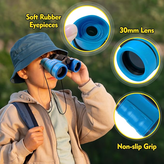 Binoculars for Kids, Kids Binoculars for 3-12 Boys Girls, Outdoor Toys - Image 3