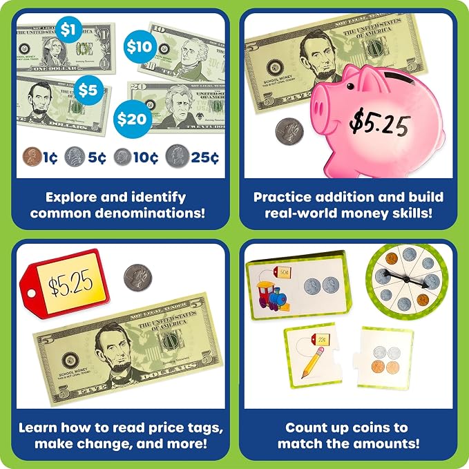 Learning Resources Money Activity Set - Image 5