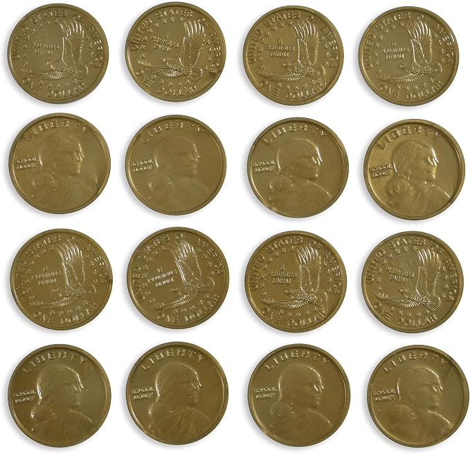 Learning Advantage Play Dollars - Set of 50 Plastic Coins - Designed and - Image 2