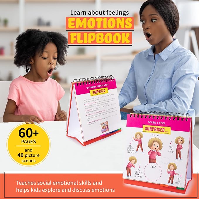 Emotion and Feeling Busy Book for Kids, Calming Corner, ABA Therapy Materials, Emotion Charts, Autism Homeschooling ADHD Tool, Social Emotional Learning - Image 2