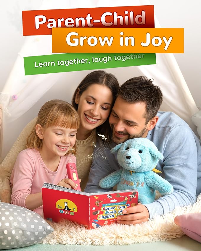 KOKODI Talking Pen Books Sets, Interactive Audio Sound Books Kids Learning Electronic Toys for Boys Girls, Autism Sensory Games, Early Educational Gifts Birthday Gifts for Toddlers Kids Age 2 3 4 5 - Image 6