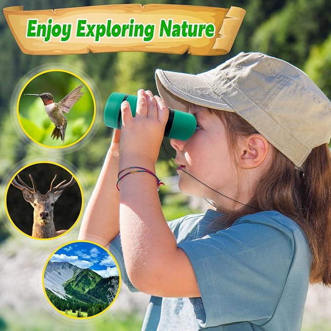 Binoculars for Kids, Kids Binoculars for 3-12 Boys Girls, Outdoor Toys - Image 5