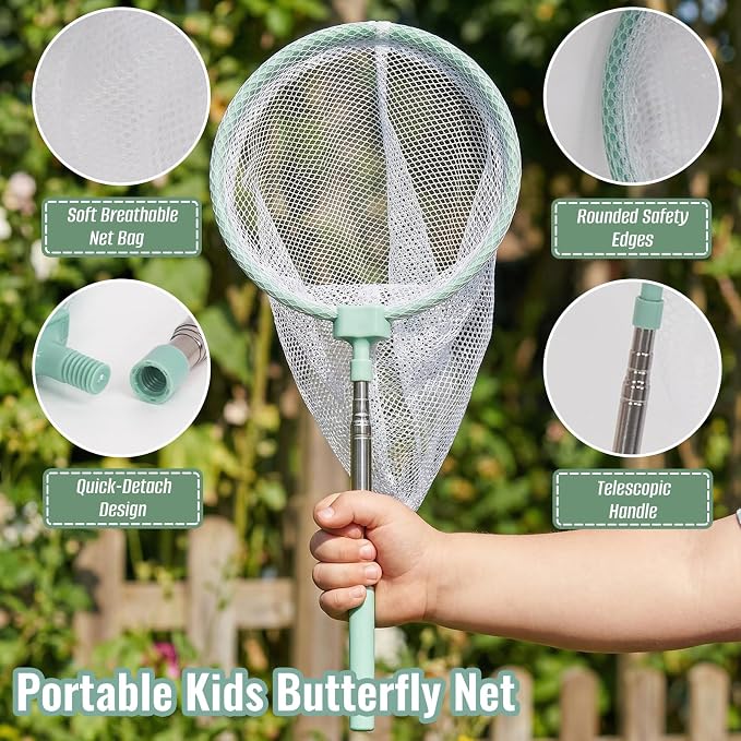 WOODENFUN Bug Catcher for Kids, Bugs Habitat Outdoor Explorer Kit - Image 4
