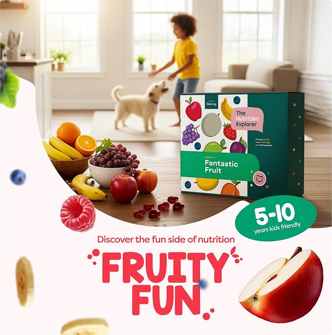 Baketivity Fantastic Fruit STEM Nutrition Kit Birthday Gift for Kids - Image 2