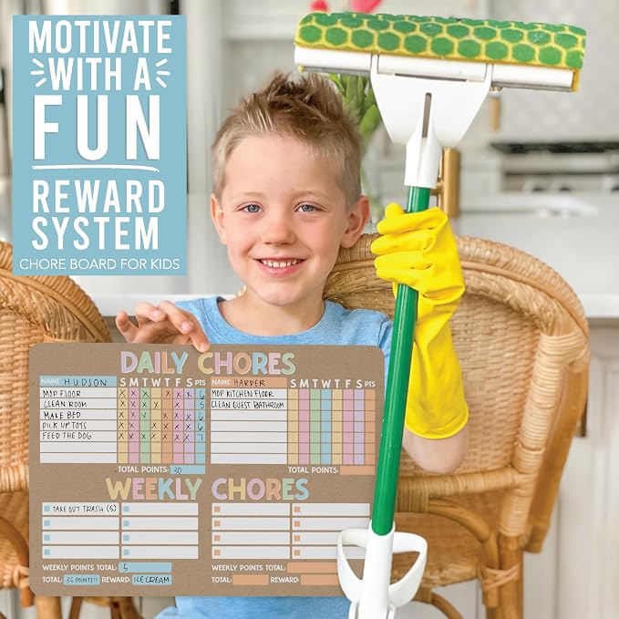 Magnetic Chore Chart for Kids Multiple Kids, Chore Board Adults and Teens - Image 6